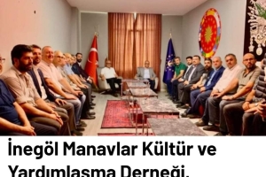 İnegöl manavlar Kültür ve Yardımlaşma Derneği etkinliği