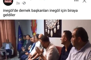 İnegöl manavlar Kültür ve Yardımlaşma Derneği etkinliği